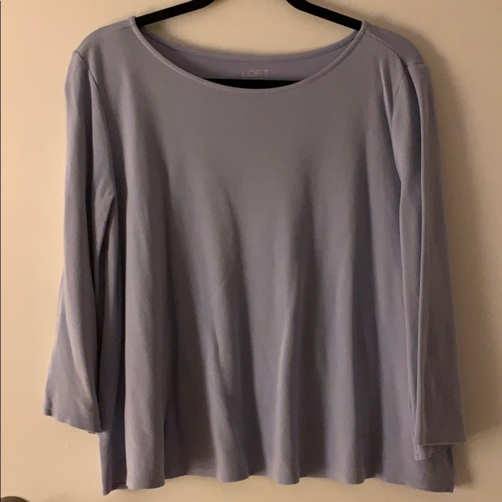 Periwinkle top